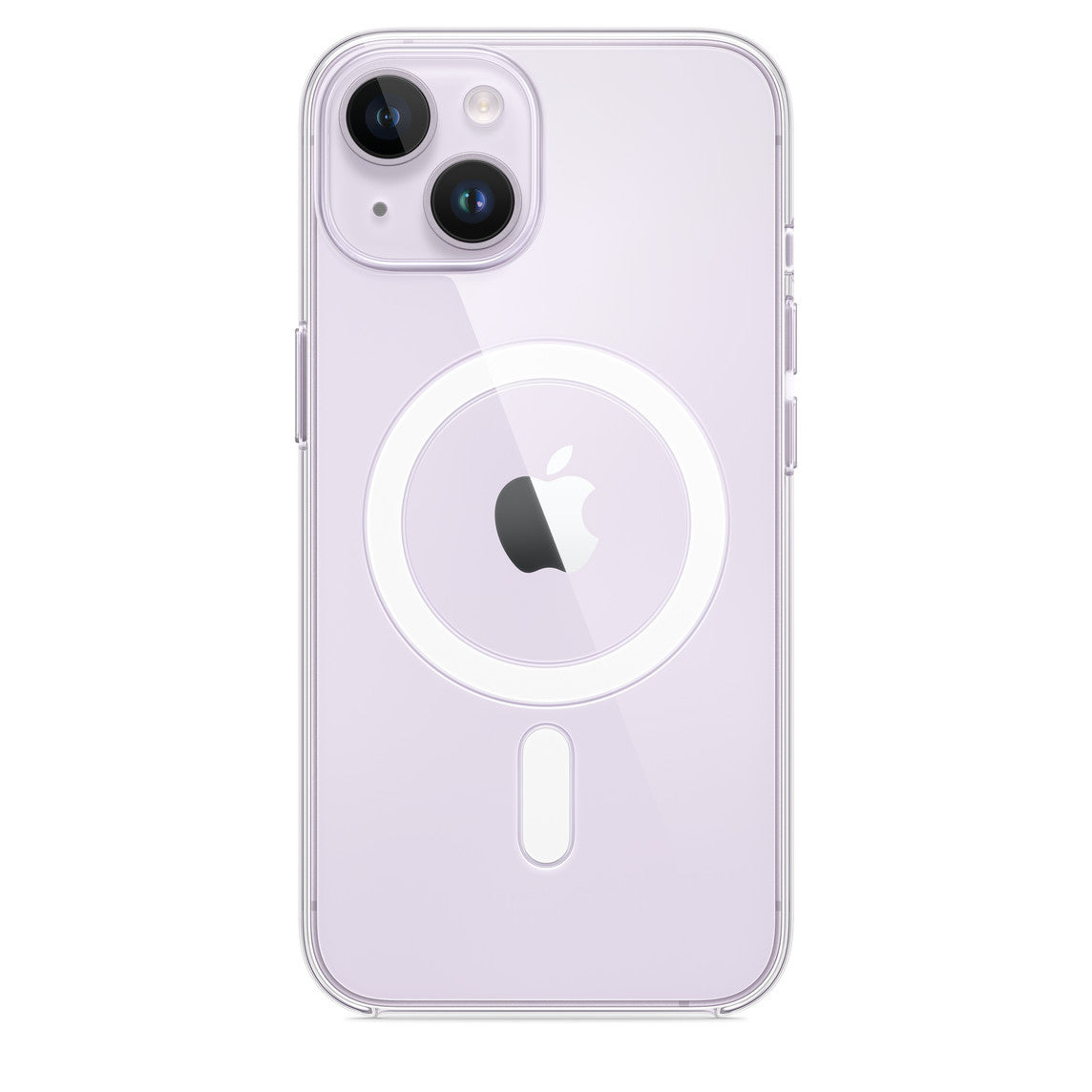 OUMRI PURPLE LIGHT CRYSTAL CLEAR CASE