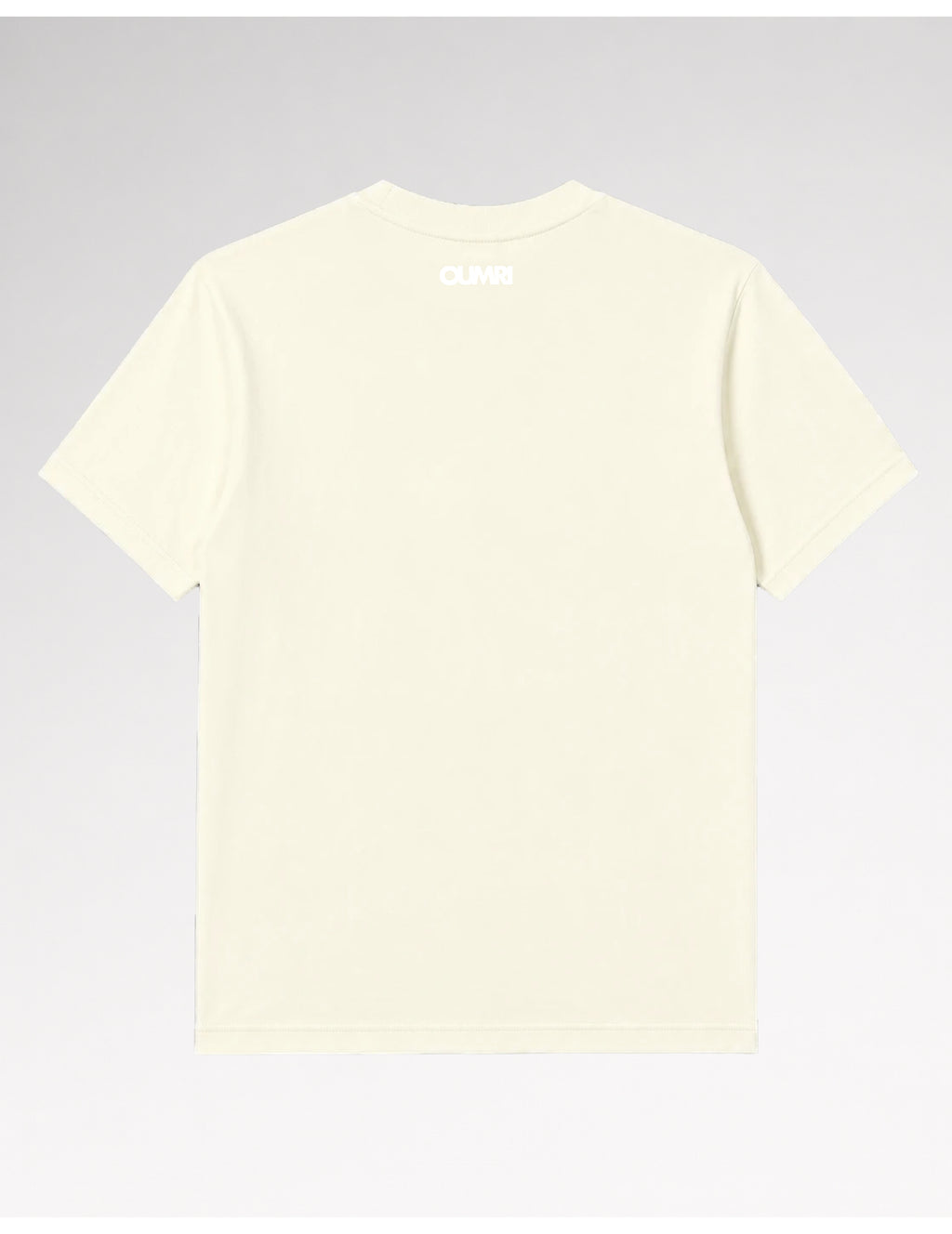 Oumri 4550 Embroidered Tee - Soft Cream
