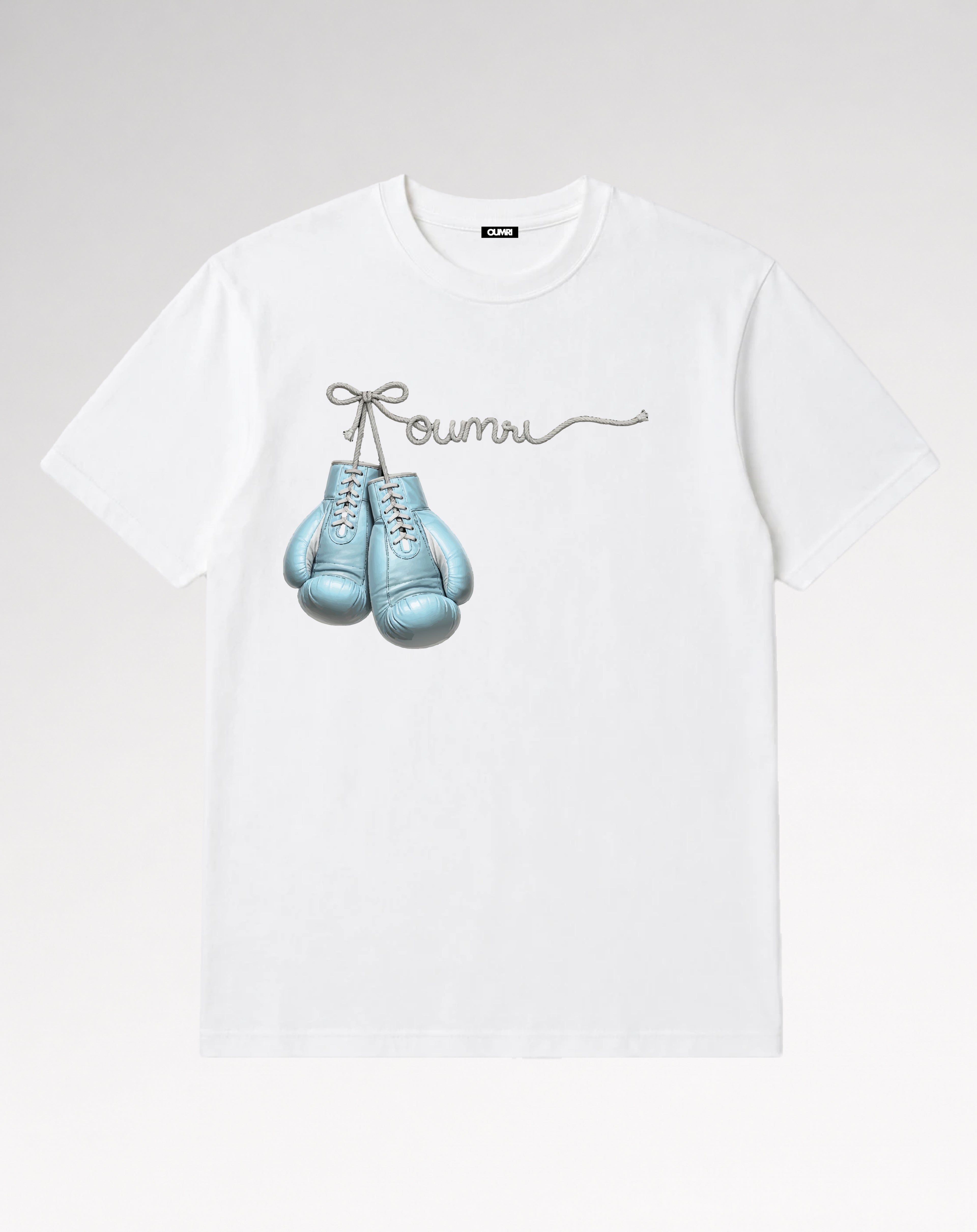 Oumri Boxing Tee - White