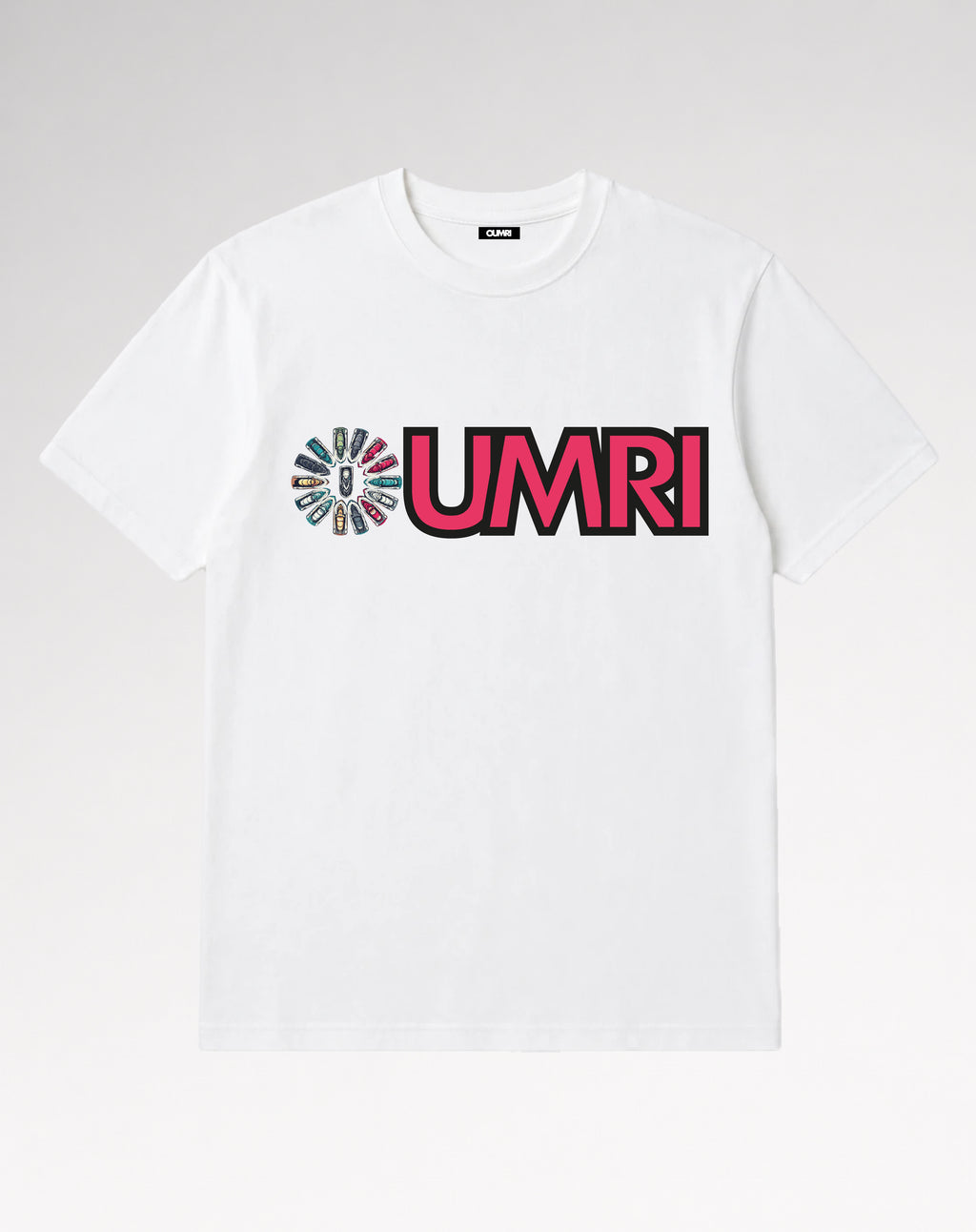 Oumri Jet Ski Design Tee - White